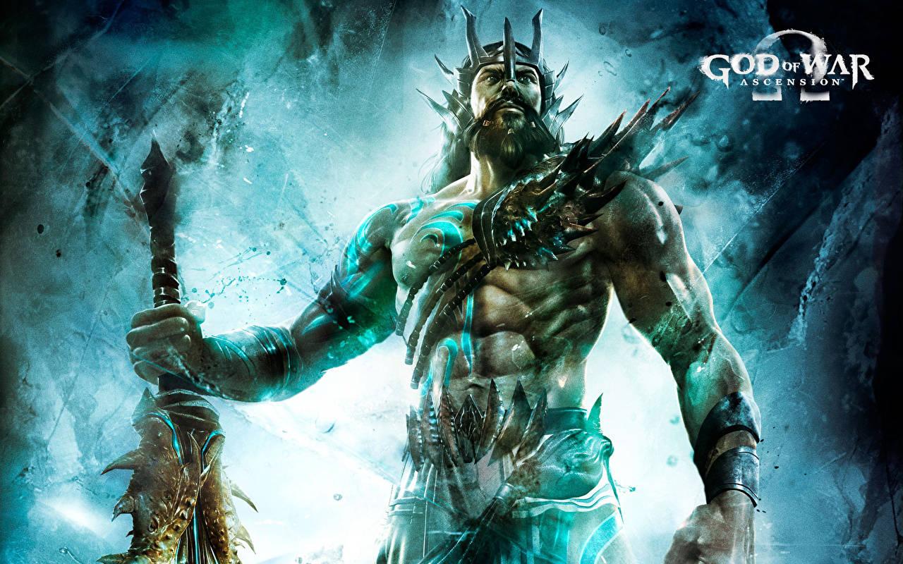 Intimidating Poseidon - God of the Sea — 1280x800 wallpaper
