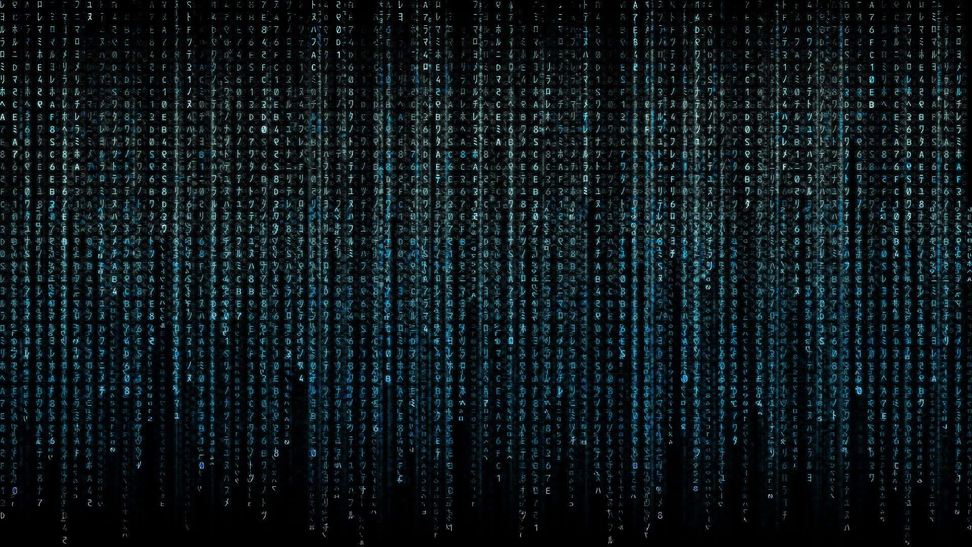 Intriguing Matrix Digital Landscape — 1920x1080 wallpaper