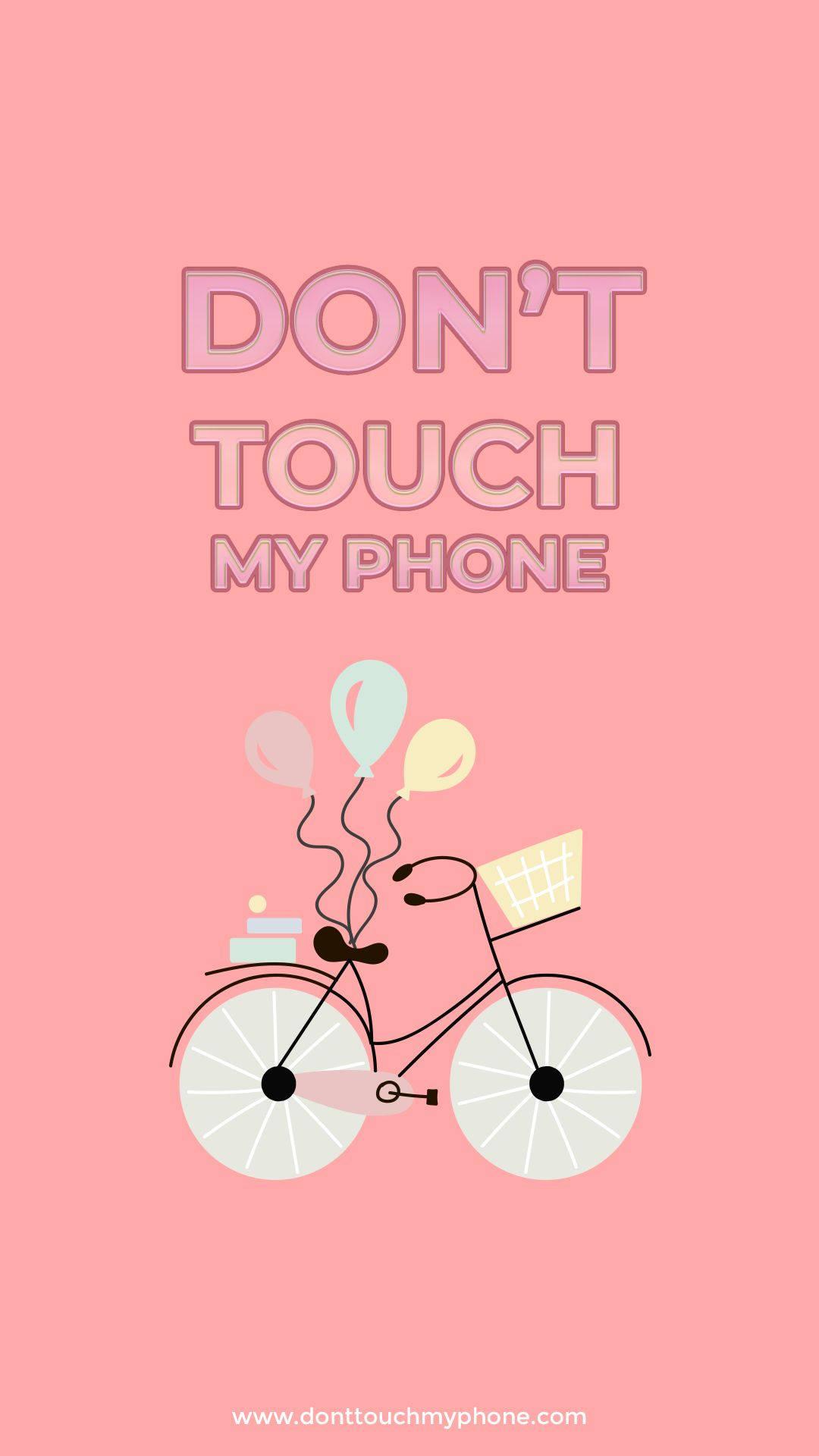 Intruder Alert - Hands Off My Phone — 1080x1920 wallpaper
