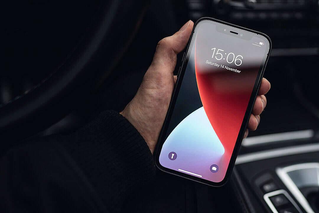 iOS 12 Pro Apple iPhone Default Abstract Red — 1080x720 wallpaper