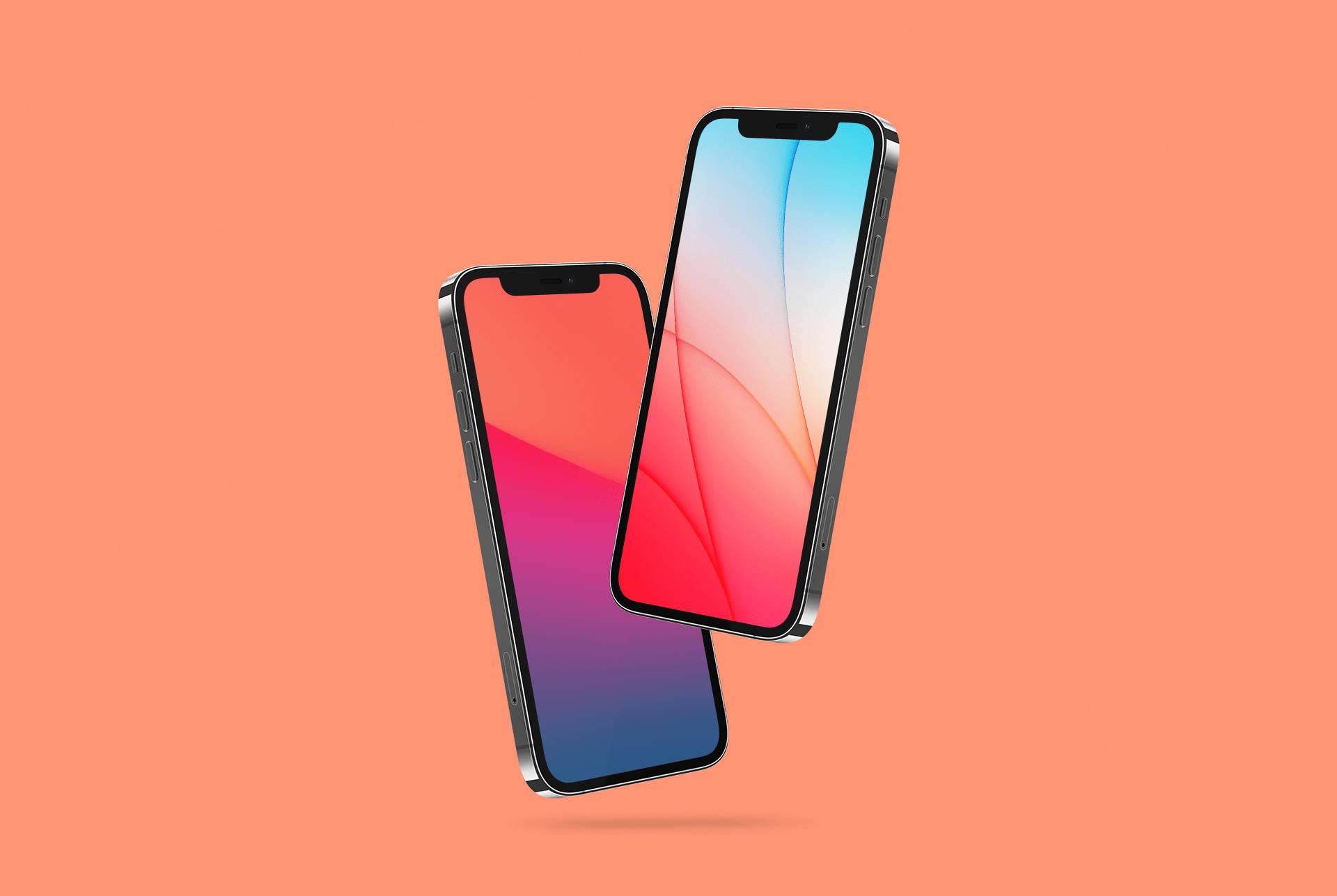 iOS 15 Apple iPhone Default Colorful Abstract — 1920x1288 wallpaper