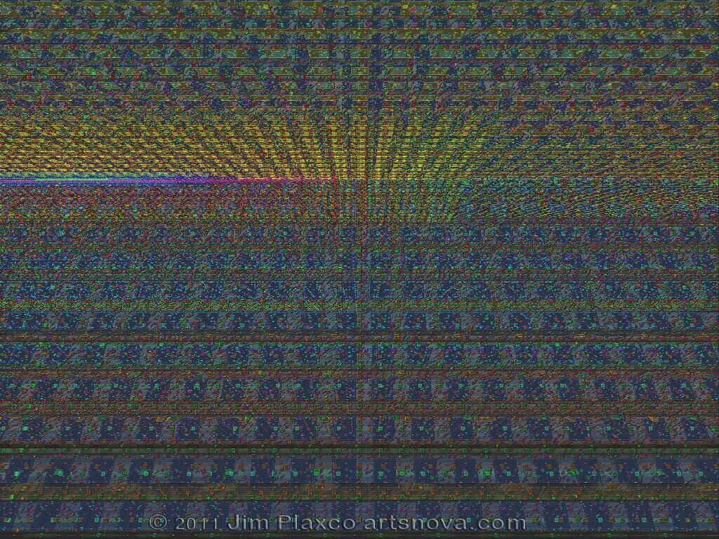 iPad Algorithmic Art Gallery — 1024x768 wallpaper