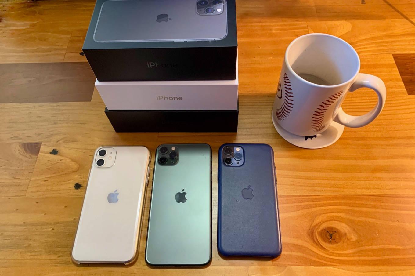 iPhone 11 In A Wooden Table — 1360x904 wallpaper