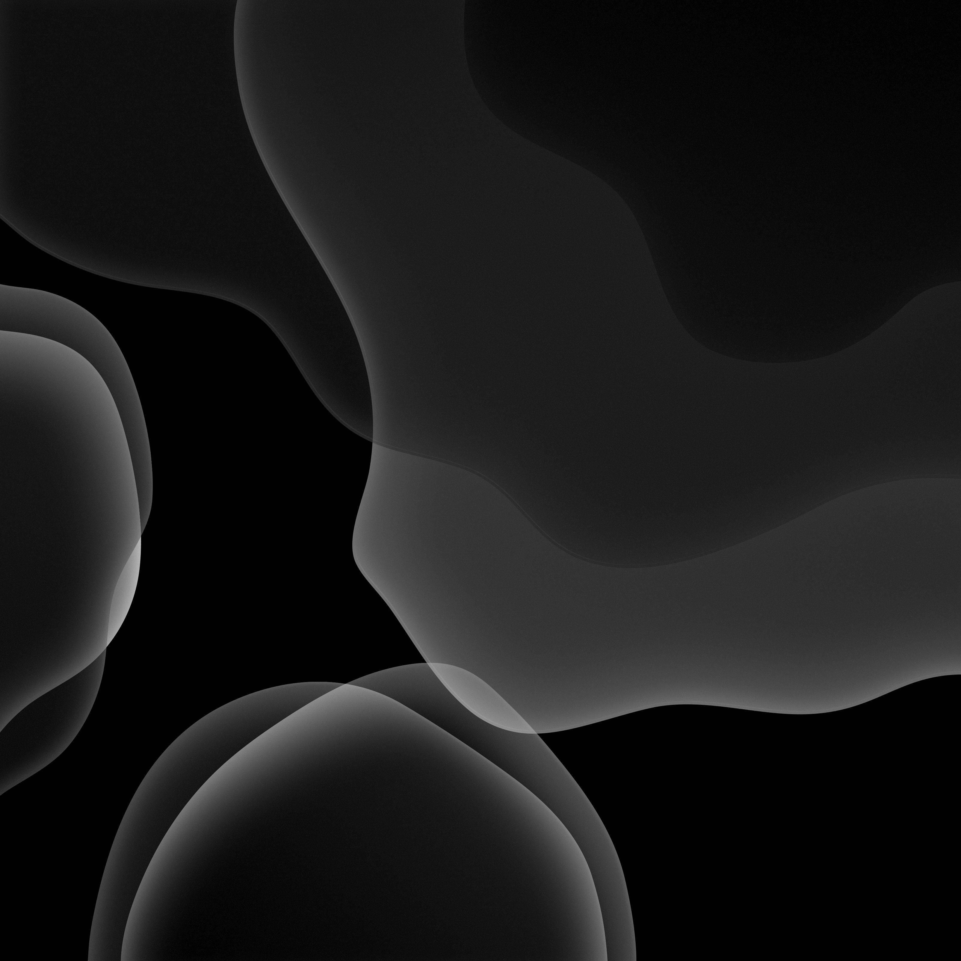 Iphone 13 IOS Black Blob — 3208x3208 wallpaper