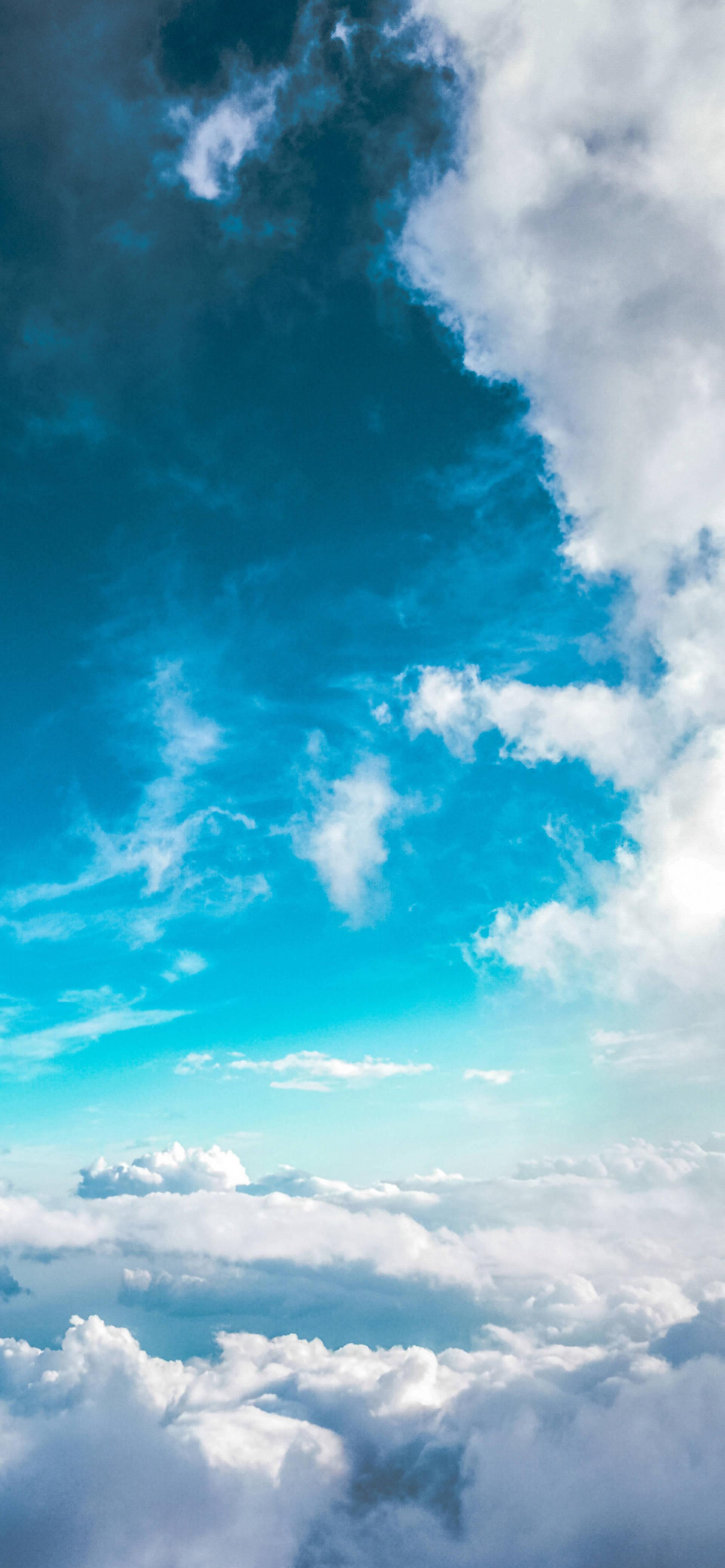 IPhone 13 Pro Max Cloudy Sky — 1920x4155 wallpaper