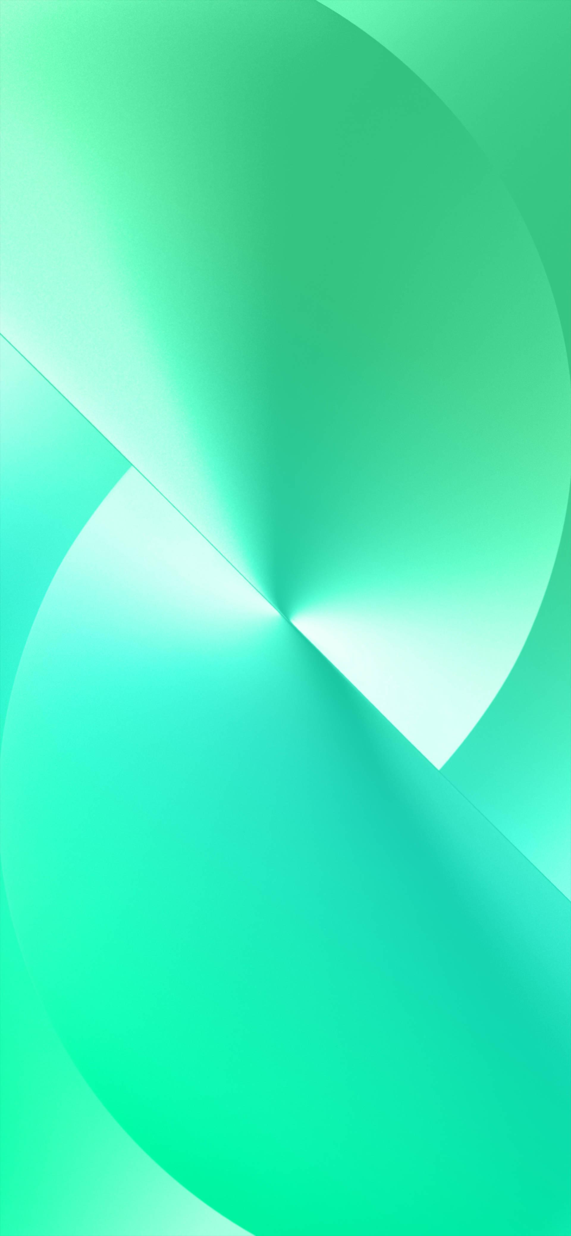 IPhone 13 Pro Max Green Split — 1920x4153 wallpaper