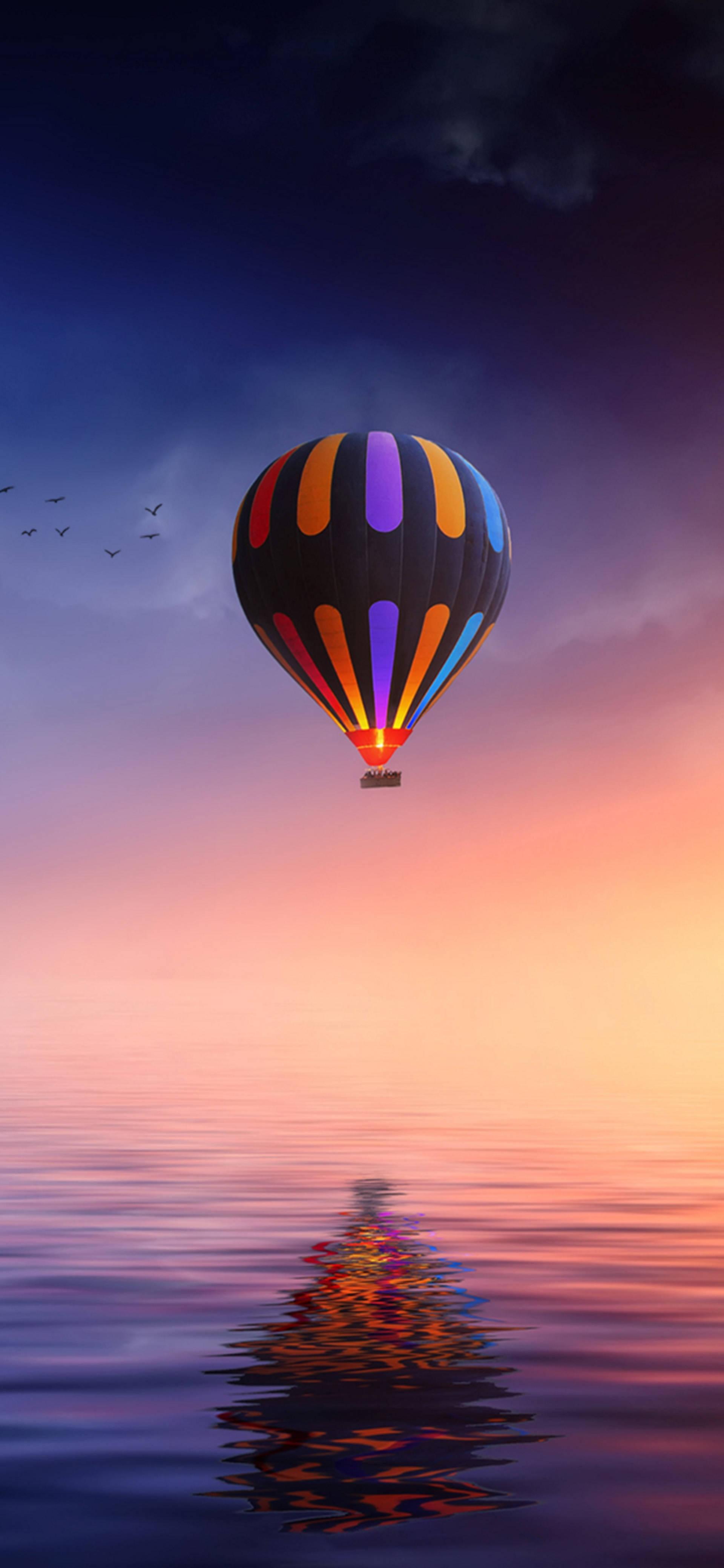 IPhone 13 Pro Max Hot Air Balloon — 1920x4155 wallpaper