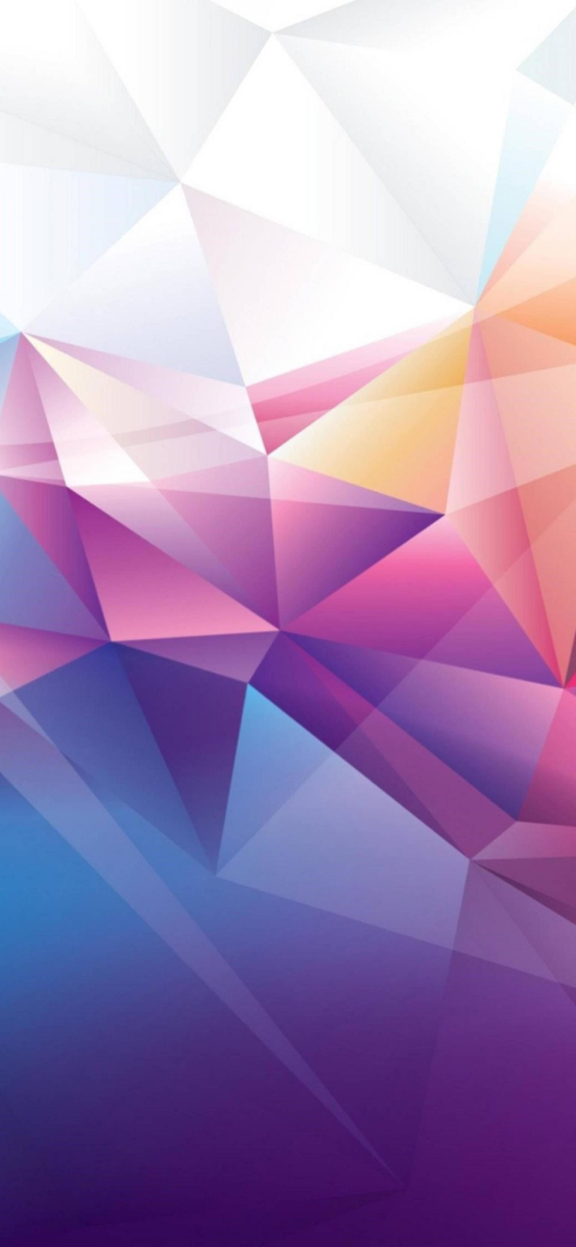 IPhone 13 Pro Max Polygon Shapes — 1920x4155 wallpaper