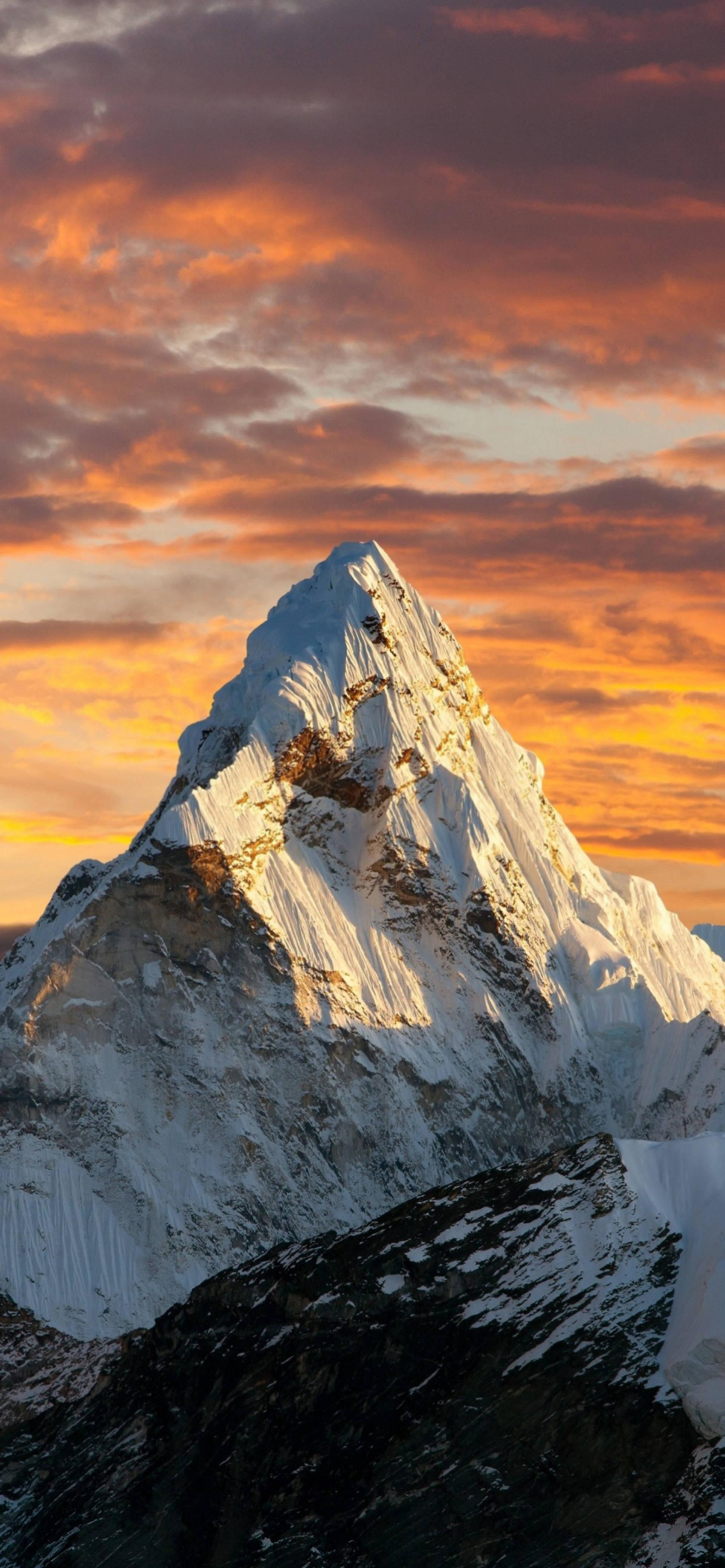 IPhone 13 Pro Max Snowy Peak — 1920x4155 wallpaper