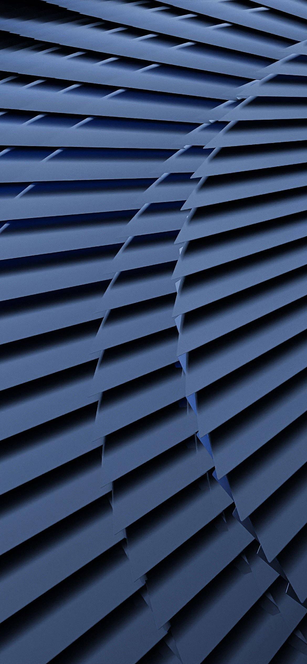 iPhone 14 Pro 3D Dark Blue Lanes