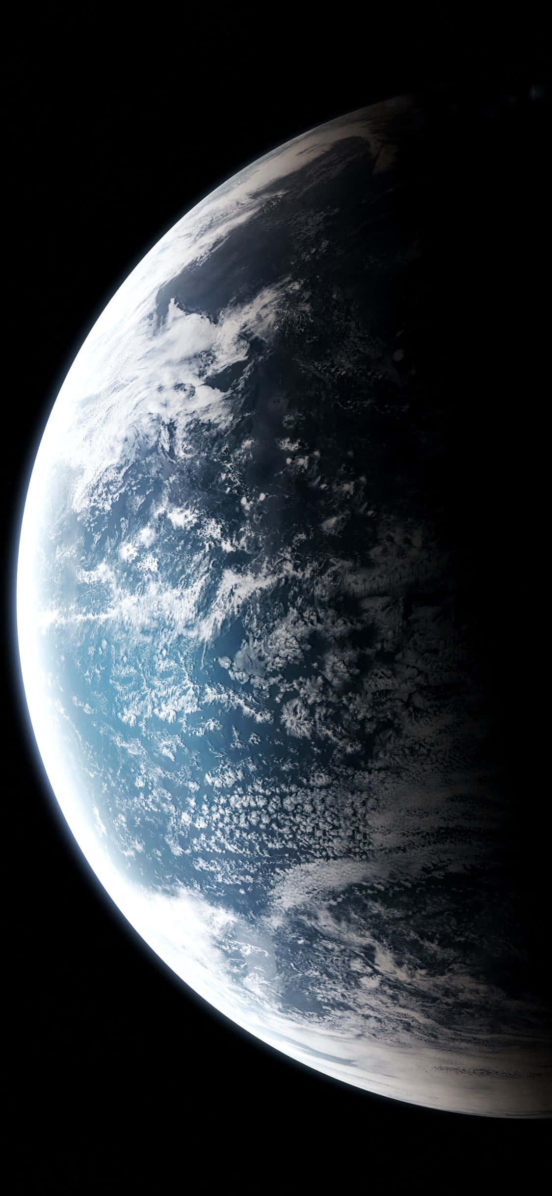 IPhone Planet Earth Somber Aesthetic — 1125x2436 wallpaper
