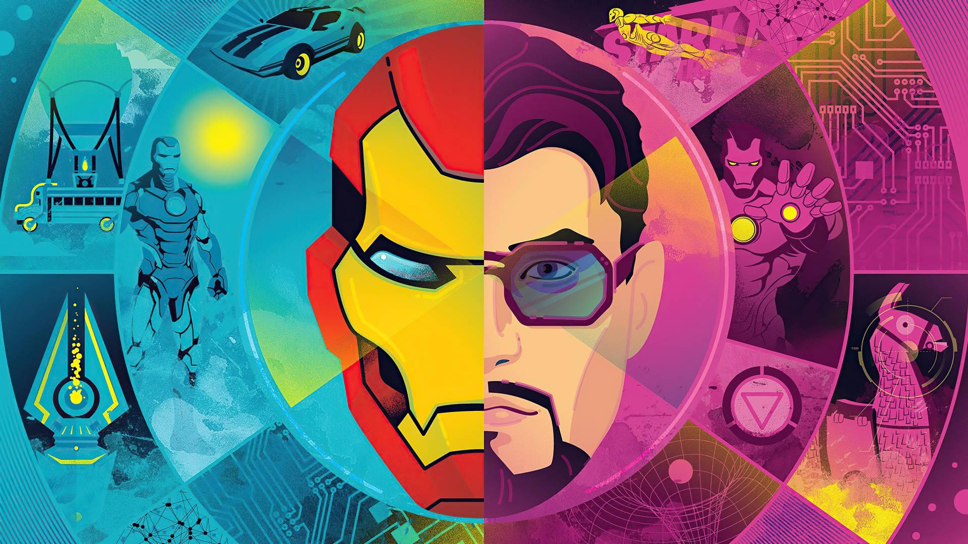 Iron Man Full HD Alter Egos — 1920x1080 wallpaper