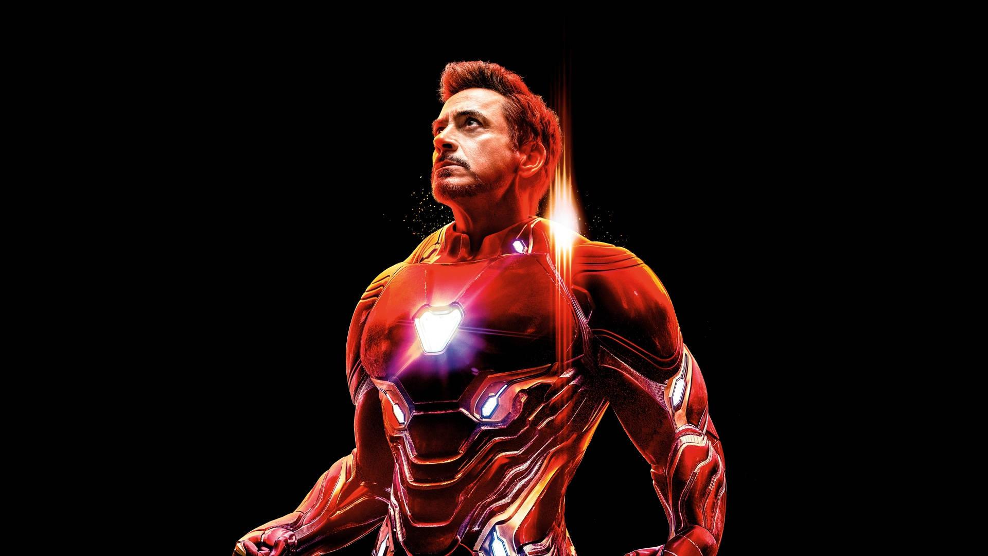 Iron Man Full HD Power Pose — 1920x1080 wallpaper