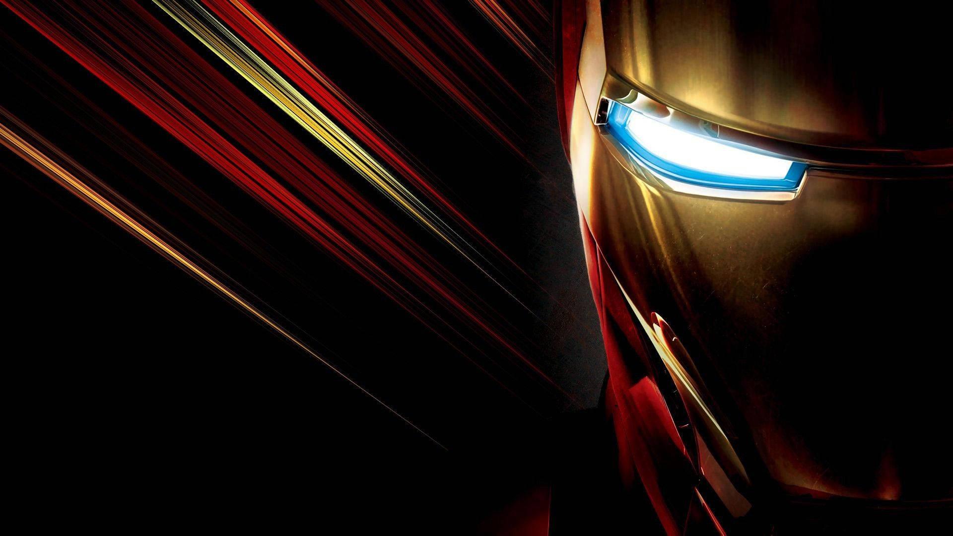 Iron Man Full HD Tricolor — 1920x1080 wallpaper