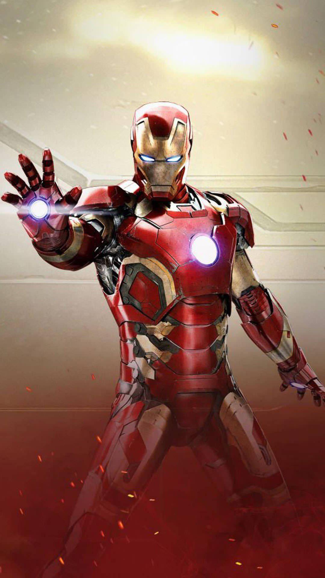 Iron Man In Battle