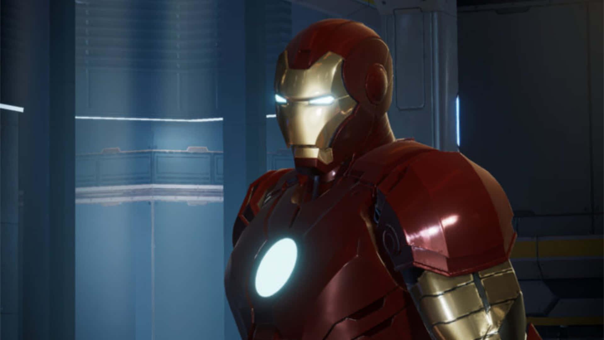 Iron Man In Laboratory Picture