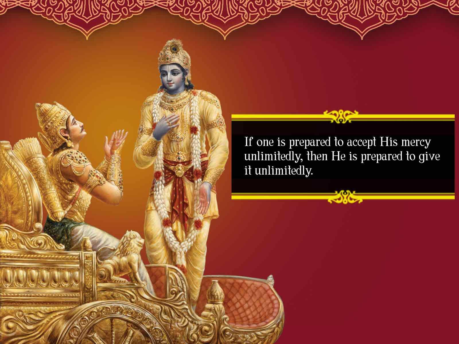 ISKCON Lord Krishna With Arjuna — 1600x1200 wallpaper