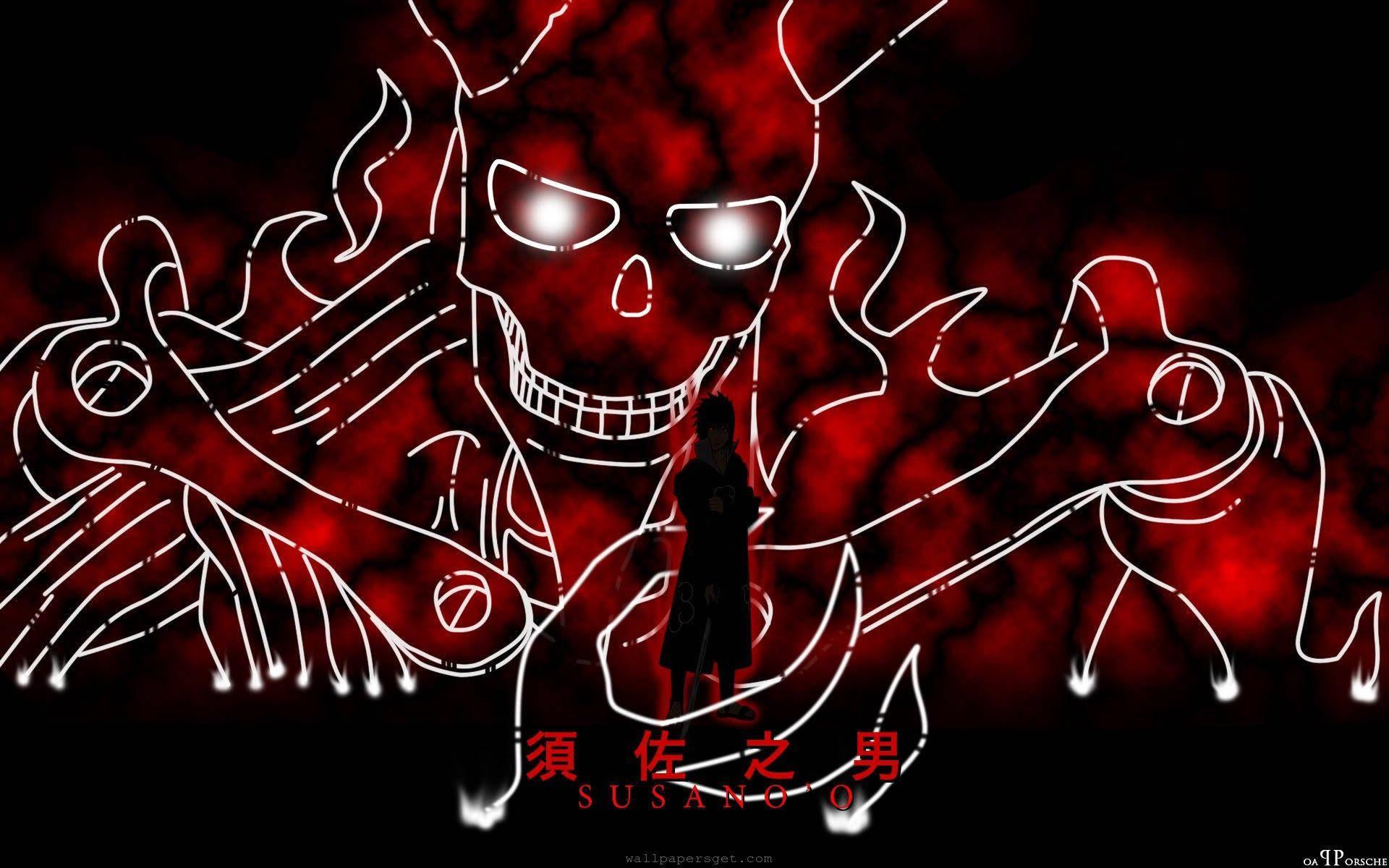 Itachi and his powerful Susanoo