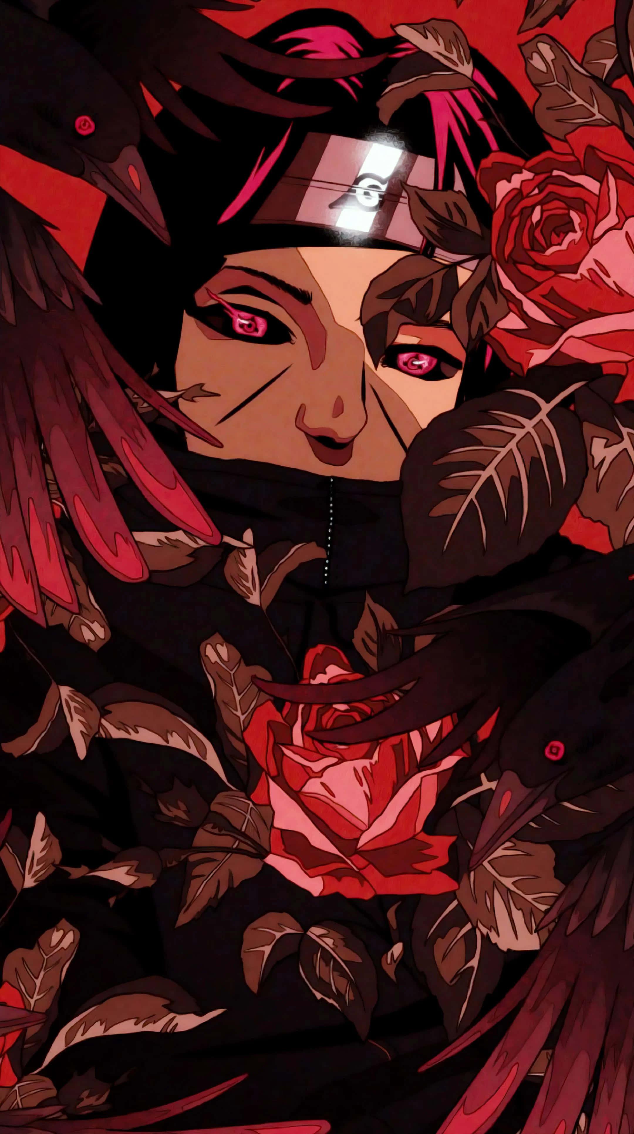 Itachi Red Rose Picture