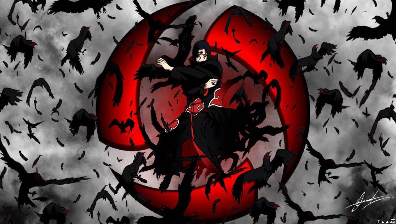 Itachi Uchiha, The Great and Fearless Elder Brother of Naruto Shippuden — 1360x768 wallpaper