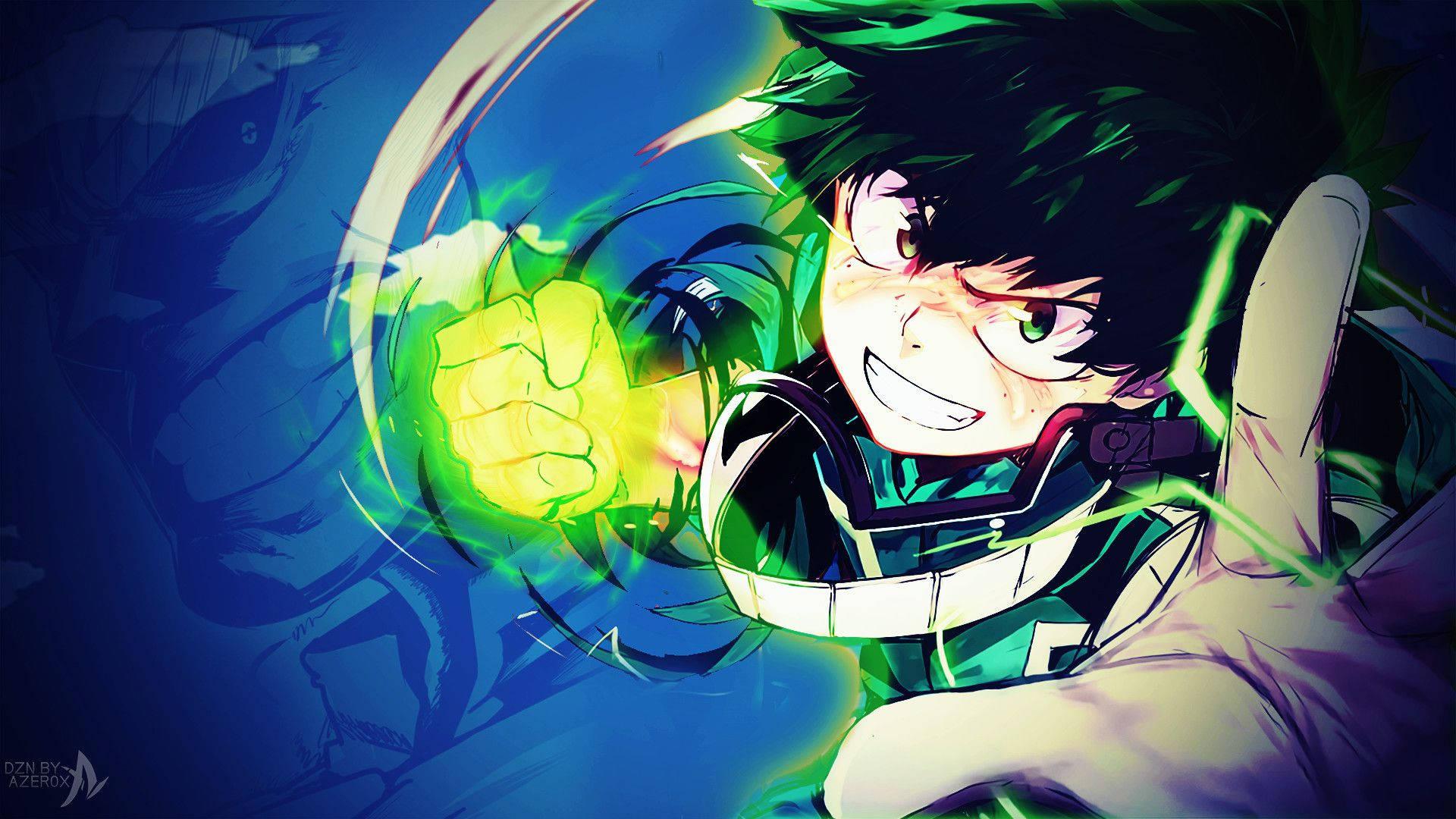 Izuku Midoriya Unleashes His Hidden Power — 1920x1080 wallpaper