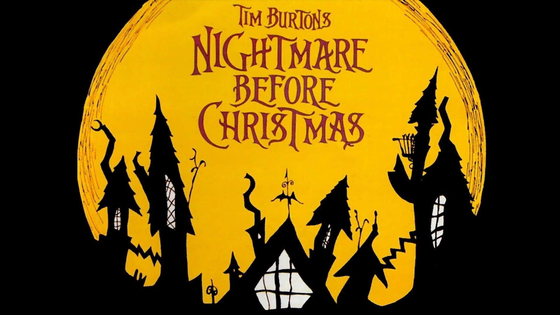 Jack Skellington and the festive, dark world of "The Nightmare Before Christmas" — 1920x1080 wallpaper