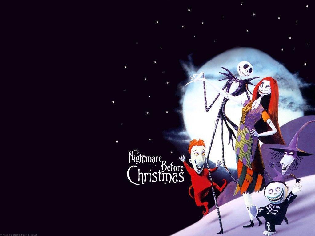 Jack Skellington Brings Halloween to Christmas in Tim Burton's The Nightmare Before Christmas — 1024x768 wallpaper