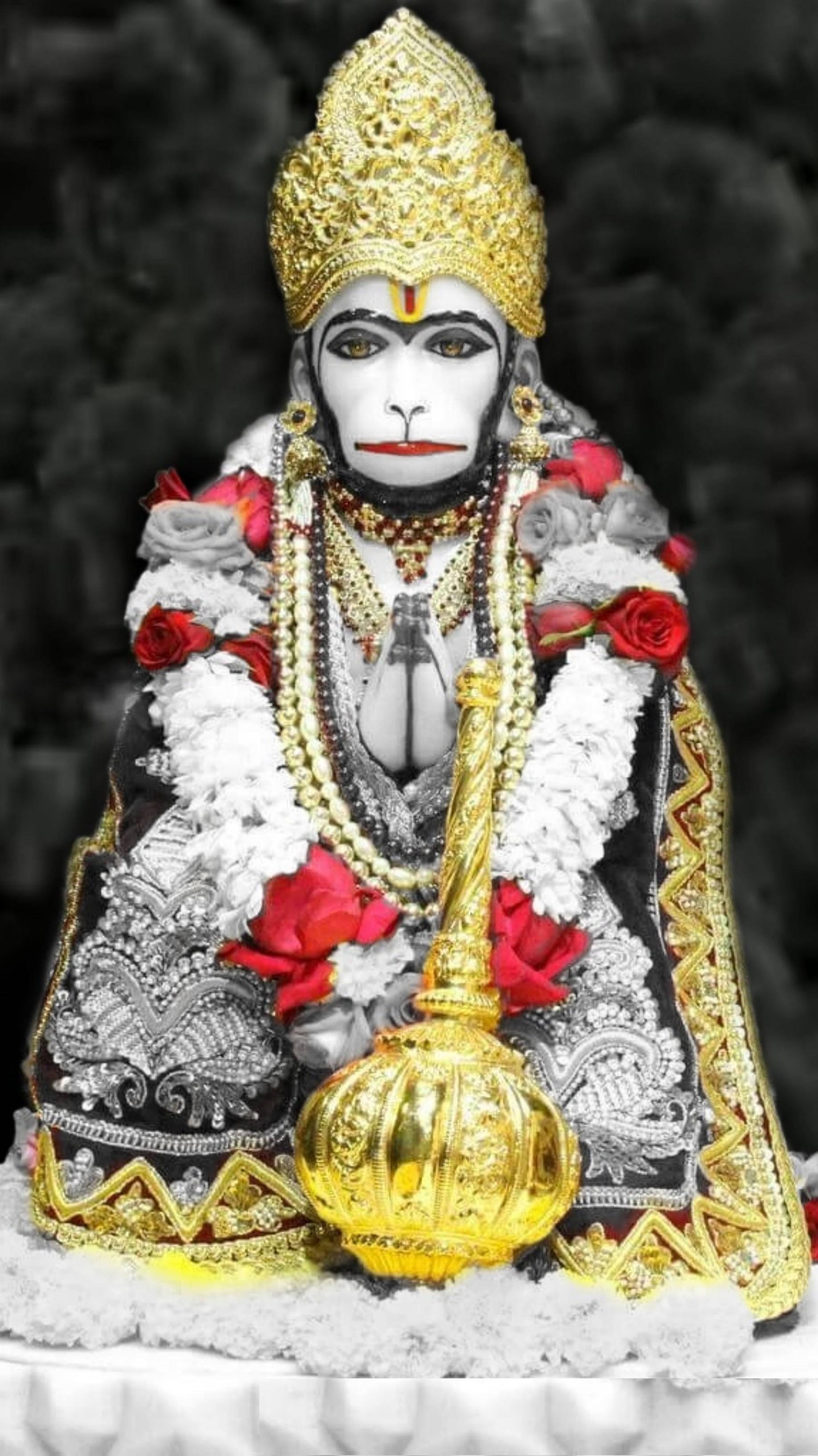 Jai Shree Ram HD Crowned Statue