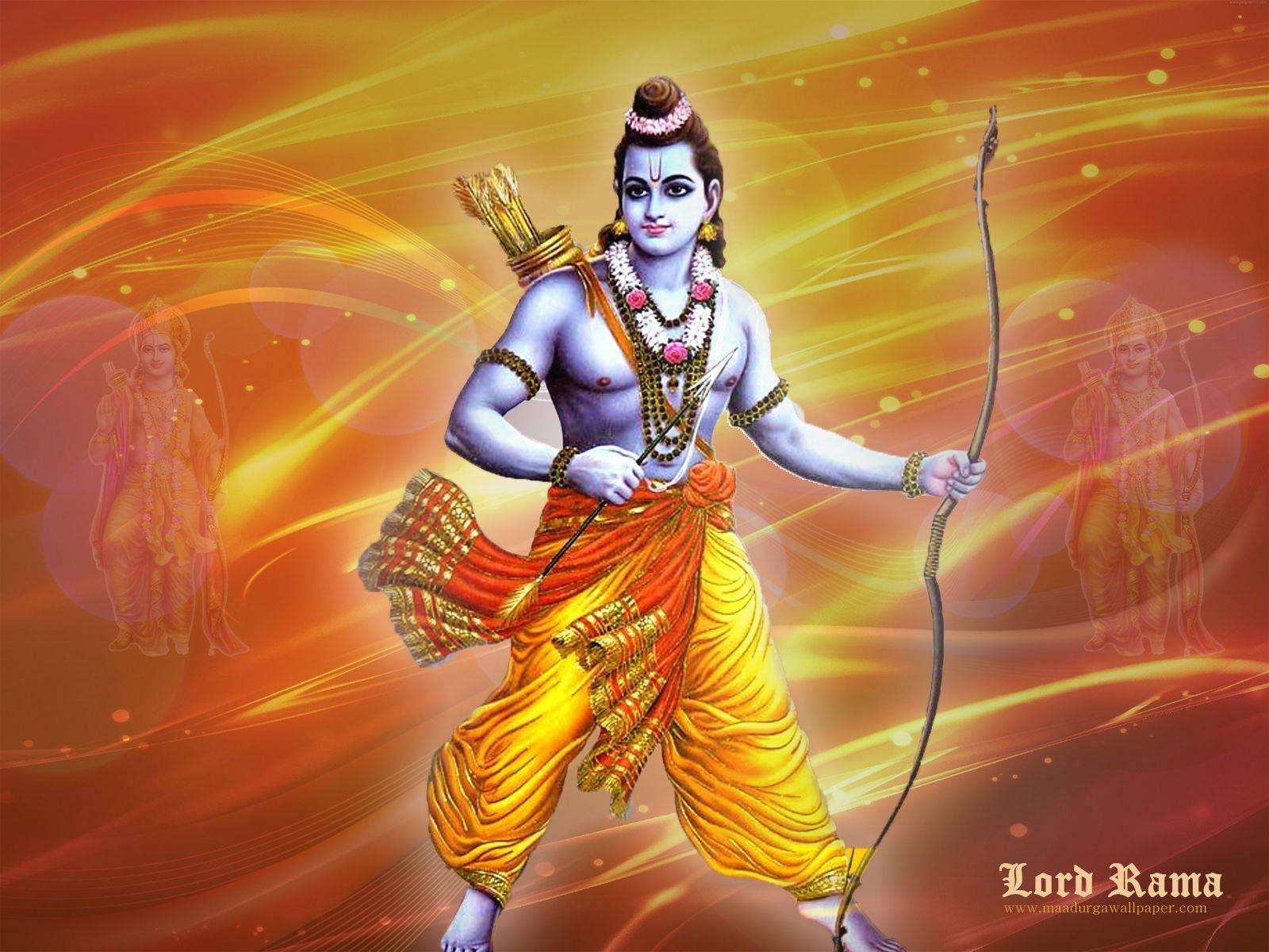 Jai Shree Ram HD Orange