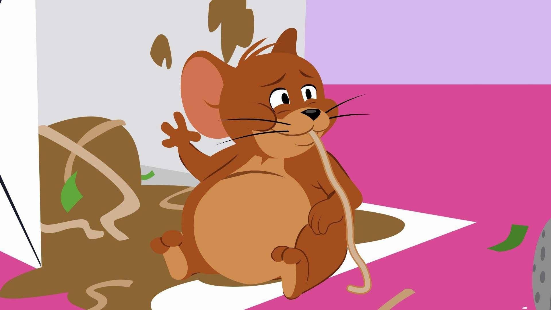 Jerry Mouse Belly Achin' — 1920x1080 wallpaper