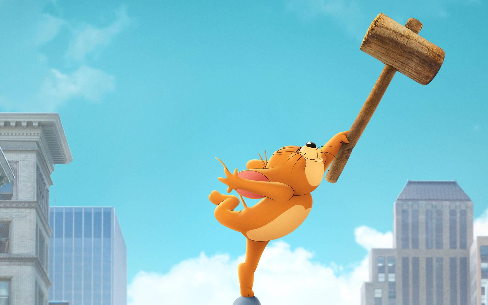 Jerry Mouse Wooden Hammer — 1920x1200 wallpaper