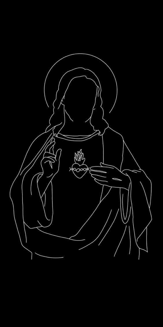 Jesus - Aesthetic Representation — 564x1128 wallpaper
