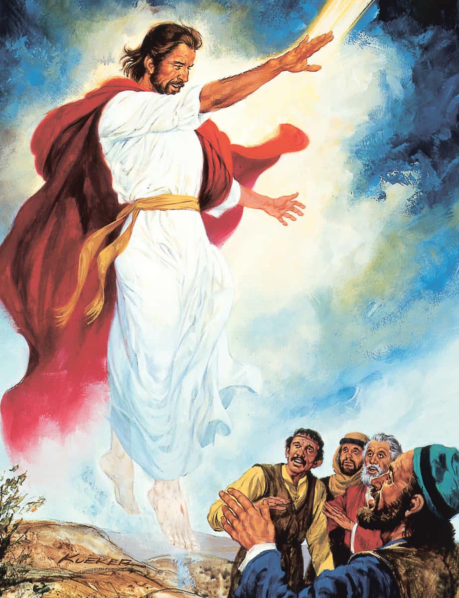 Jesus Christ Preaching To His People Picture — 921x1200 wallpaper