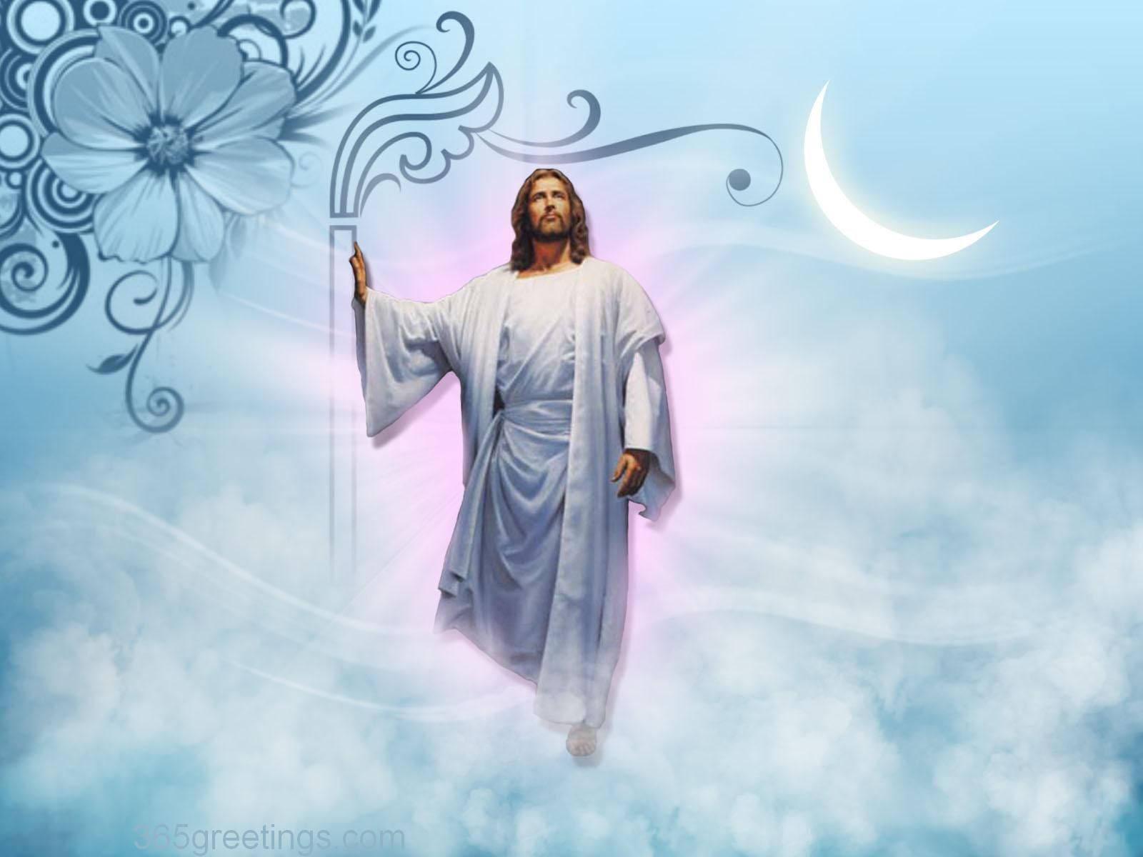 Jesus in Heaven, the Promise of Eternal Life — 1600x1200 wallpaper