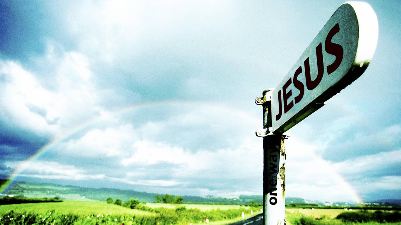 Jesus is the Way — 1366x768 wallpaper