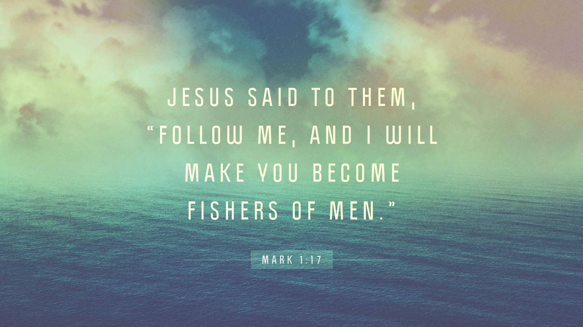 Jesus Walks on Water: A Bible Verse Inspirational Scene — 1920x1080 wallpaper