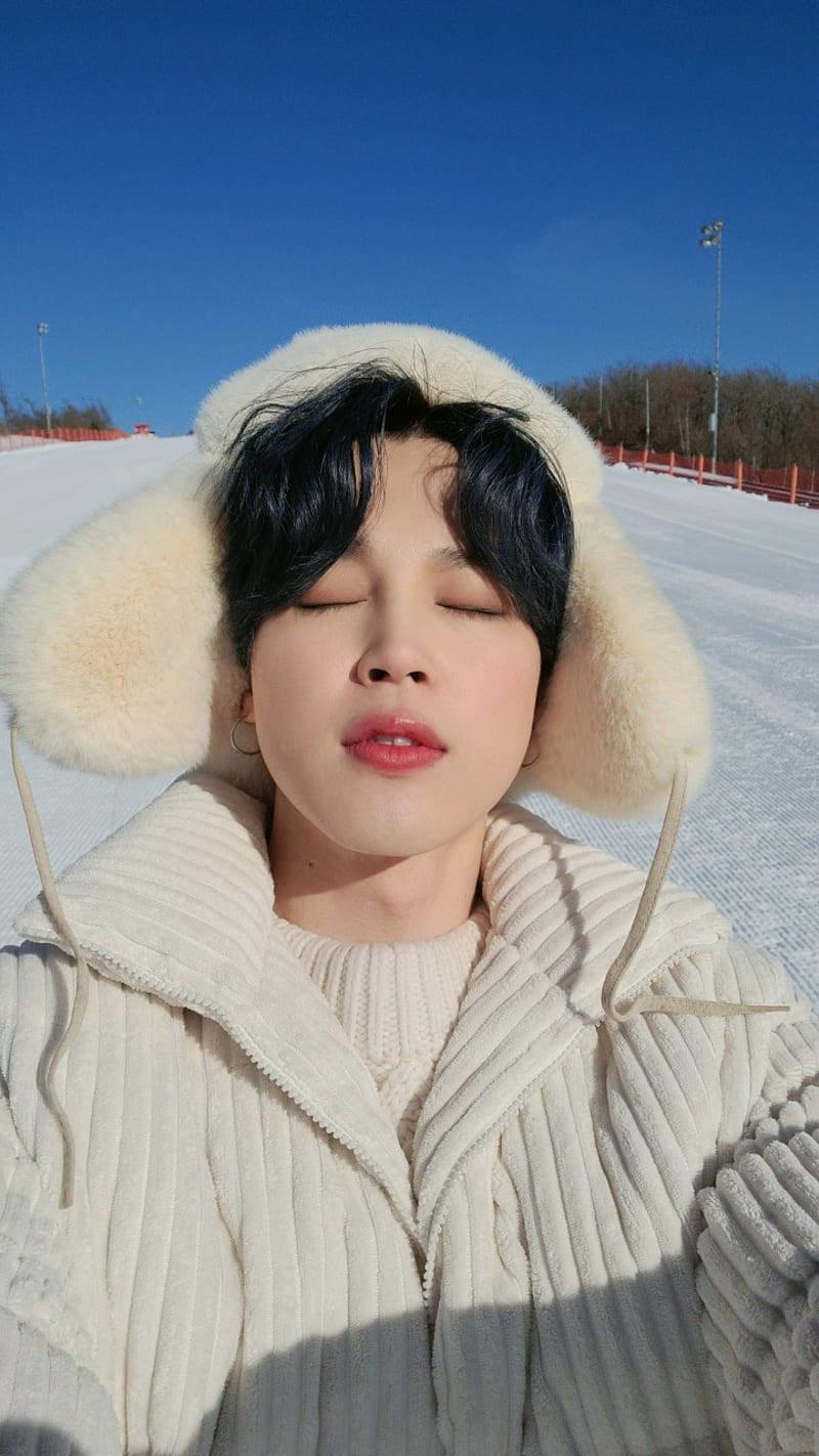Jimin Winter Package 2021 — 800x1422 wallpaper