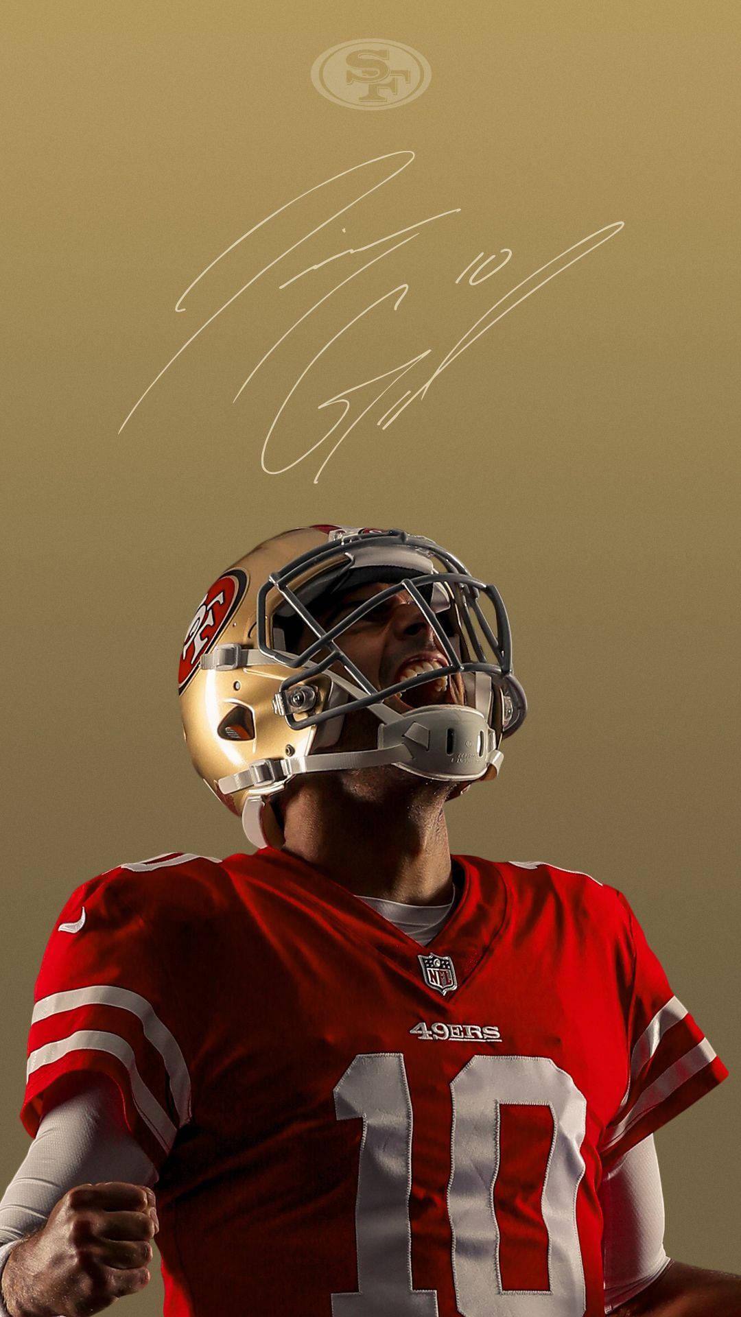 Jimmy Garoppolo of the San Francisco 49ers — 1080x1920 wallpaper