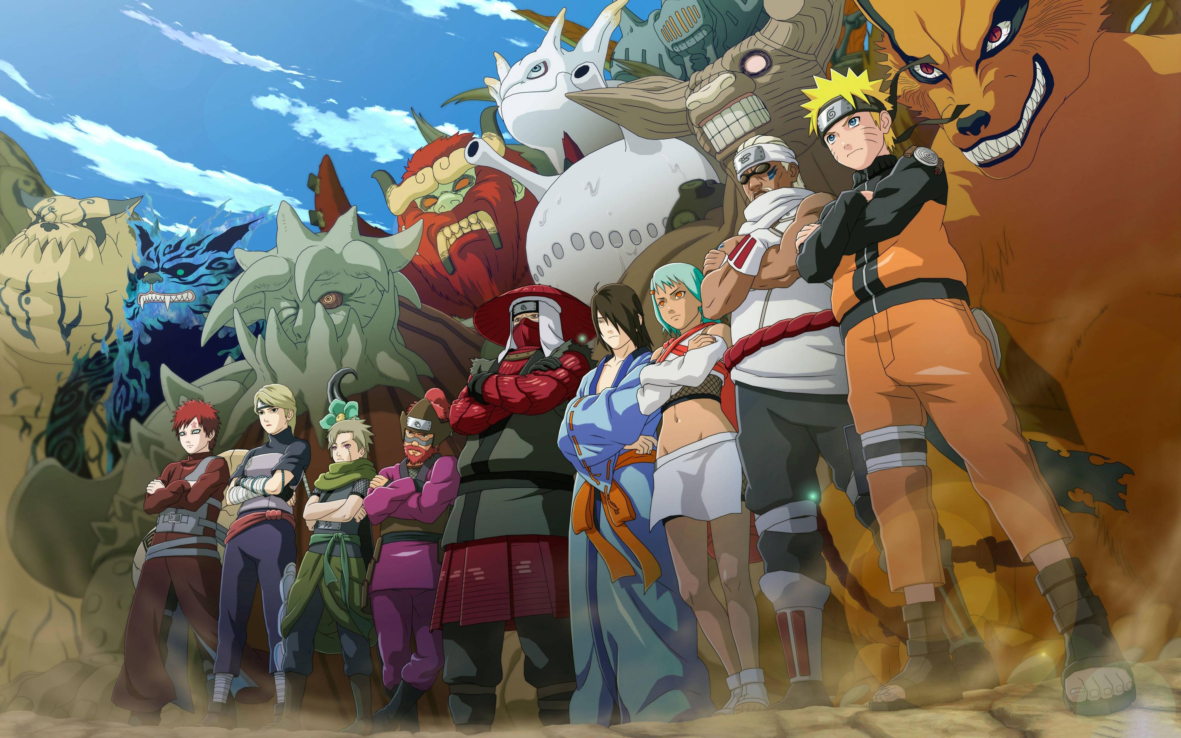 Jinchuriki Naruto 4K