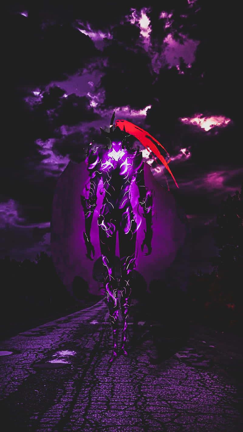 Jinwoo and his guild enter the Tower of Death in the Solo Leveling manga — 800x1424 wallpaper