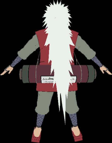 Jiraiya Character Illustration — 432x549 wallpaper