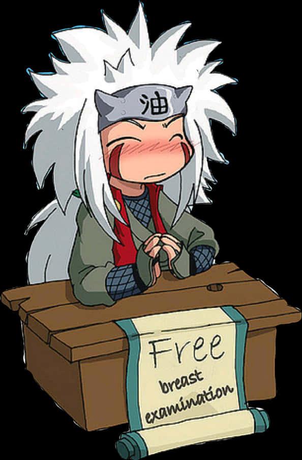 Jiraiya Free Examination Offer — 594x903 wallpaper