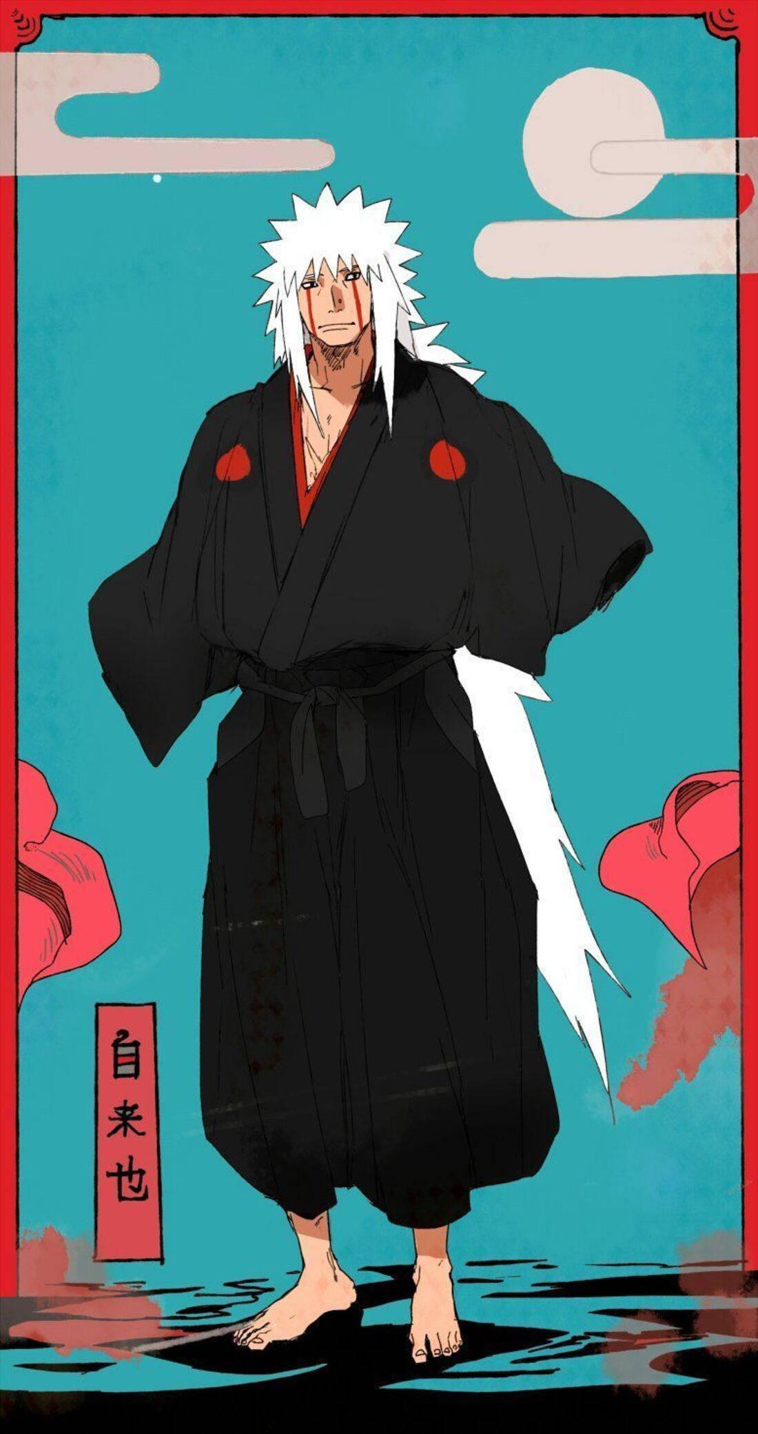 Jiraiya In Kimono — 1100x2079 wallpaper