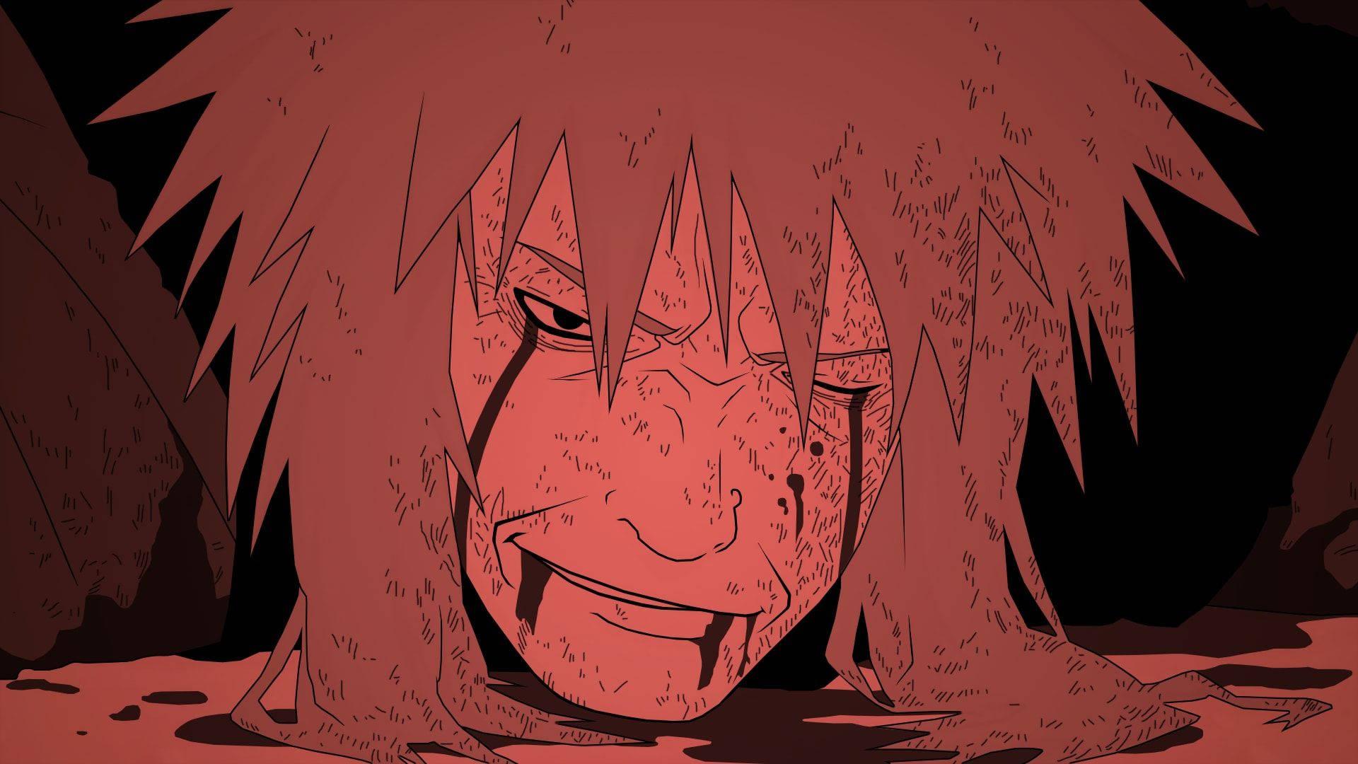 Jiraiya Monochromatic Art — 1920x1080 wallpaper