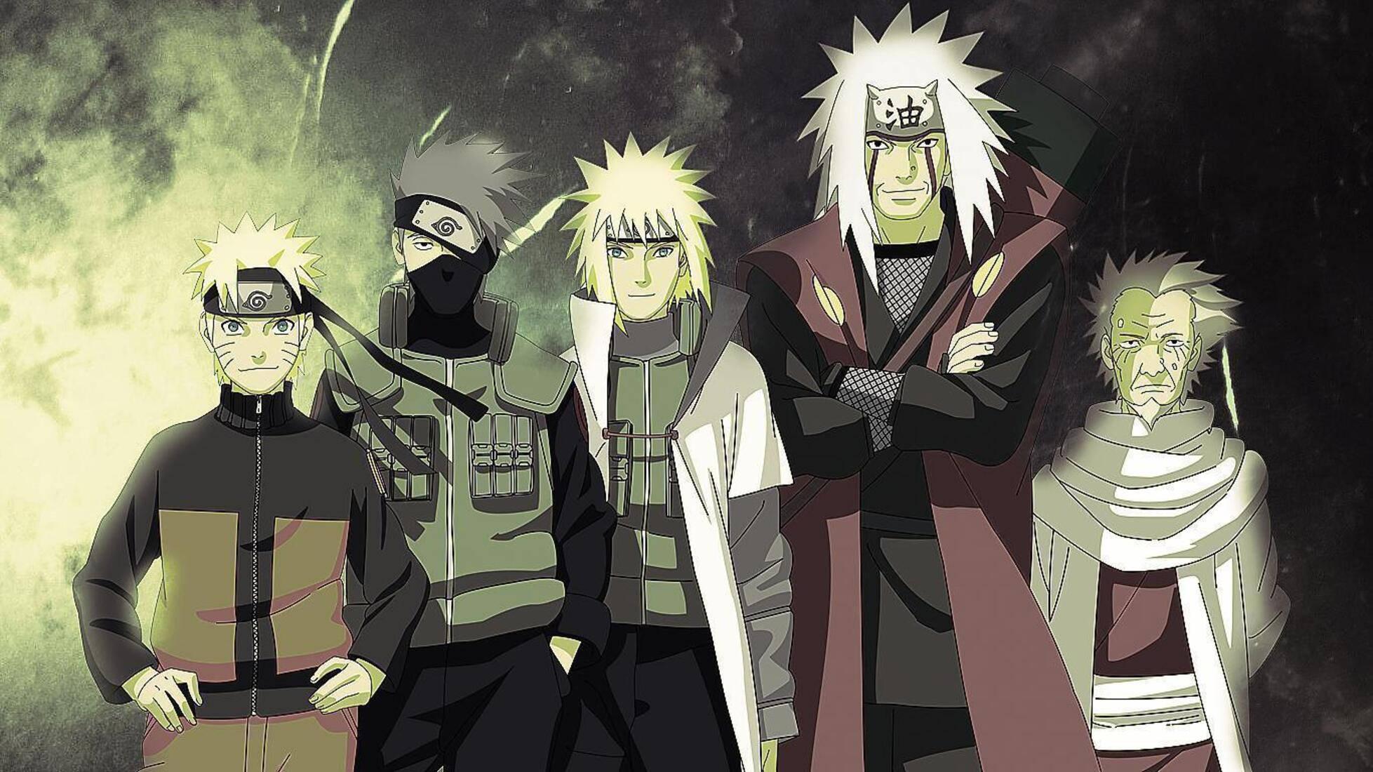 Jiraiya Naruto And Friends — 1957x1100 wallpaper