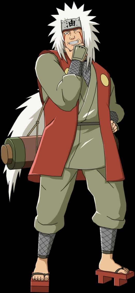 Jiraiya Naruto Anime Character — 523x1132 wallpaper