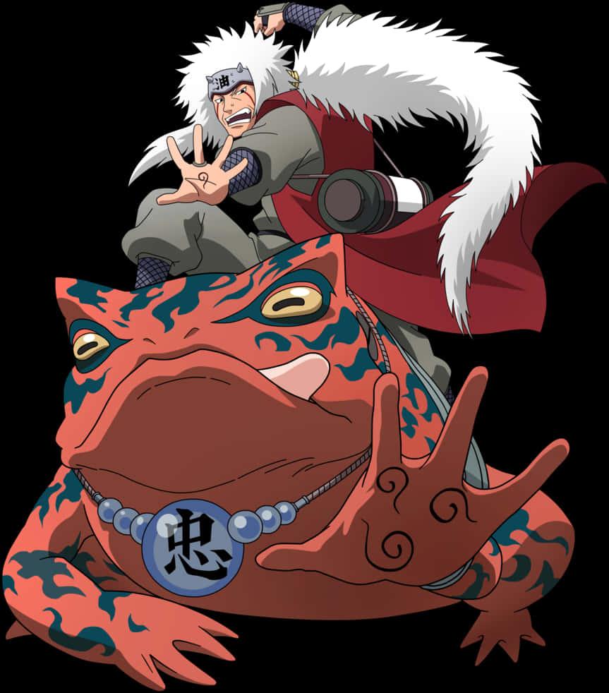 Jiraiyaand Toad Summoning Naruto Anime — 863x982 wallpaper