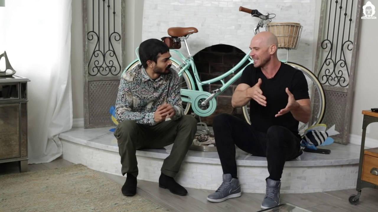Johnny Sins During Interview — 1280x720 wallpaper