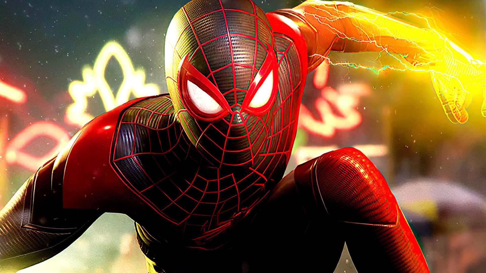 Join Miles Morales as he embarks on a journey as Marvel's Ultimate Spider-Man — 1920x1080 wallpaper