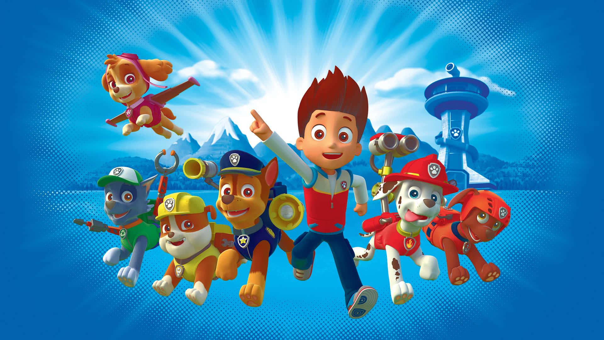Join Ryder and the Paw Patrol pups on their next adventure! — 1920x1080 wallpaper